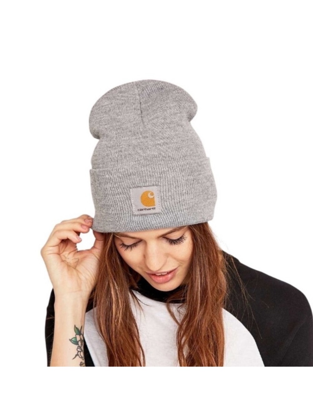Carhartt Grey Toque One Size Fits All 100% Acrylic Unisex
